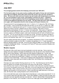 NCIC Monthly Summary