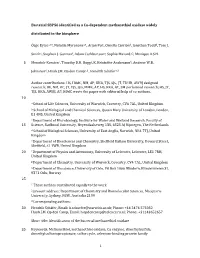 1 Bacterial SBP56 Identified As a Cu-Dependent Methanethiol Oxidase Widely Distributed in the Biosphere Özge Eyicea,B1, Natalii