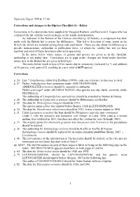 An Update of the Irish Diptera List. Dipterists Digest