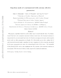 Superlens Made of a Metamaterial with Extreme Effective Parameters
