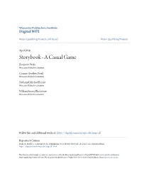 A Casual Game Benjamin Peake Worcester Polytechnic Institute