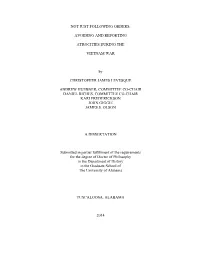 Avoiding and Reporting Atrocities During The