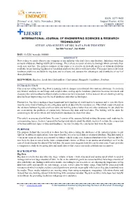 STUDY and SURVEY of BIG DATA for INDUSTRY Surbhi Verma*, Sai Rohit