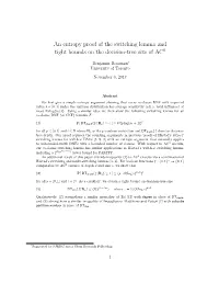 An Entropy Proof of the Switching Lemma and Tight Bounds on the Decision-Tree Size of AC0