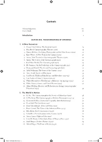 Table of Contents