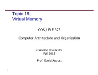 Virtual Memory