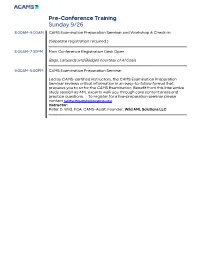 Event Sessions