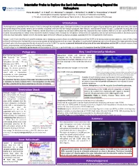 Interstellar Probe to Explore the Sun's Influences Propagating Beyond The