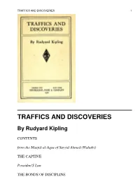 TRAFFICS and DISCOVERIES by Rudyard Kipling