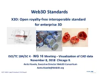 Web3d Standards for Data Viz.Pdf