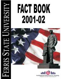 2001-2002 Fact Book to Include Several New Items, Such As
