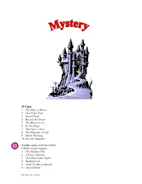 39 Clues 1. the Maze of Bones 2. One False Note 3. Sword Thief 4
