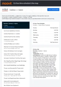 CL4 Bus Time Schedule & Line Route