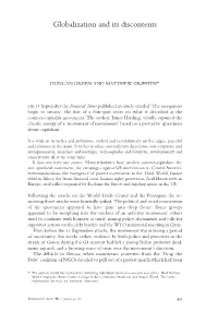 Globalization and Its Discontents