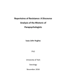 Isaac Hughes Thesis