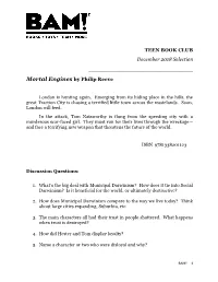 Mortal Engines by Philip Reeve