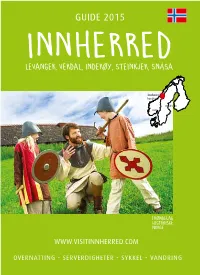 Visit Innherred + 47 74 40 17 16 Post@Visitinnherred.Com