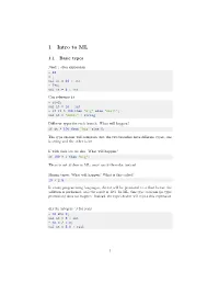 1 Intro to ML