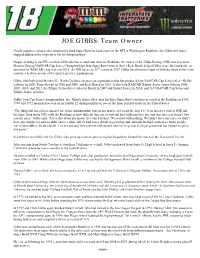 2017 Joe Gibbs