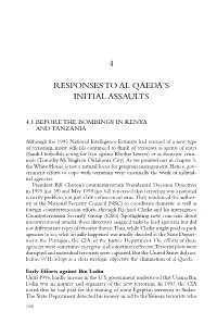 4 Responses to Al Qaeda's Initial Assaults
