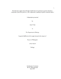 Bioinformatics Applications Through Visualization of Variations on Protein