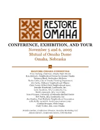 Restore Omaha Brochure Revised
