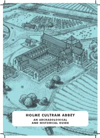 Holme Cultram Abbey an Archaeological and Historical Guide 3 Introduction