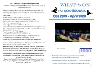 What's on in Coverack