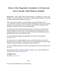 Ashes of the Singularity: Escalation V2.8 Improves ​ Game Visuals, Adds Balance Updates