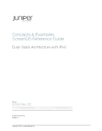 Dual-Stack Architecture with Ipv6