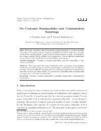 On Coatomic Semimodules Over Commutative Semirings