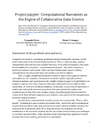 Project Jupyter: Computational Narratives As the Engine of Collaborative Data Science