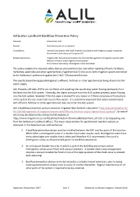 Backflow Prevention Policy