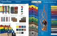 Gametime Color Options