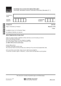 June 2019 Question Paper 61 (PDF, 958KB)