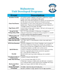 UDP (Unit Developed Programs)