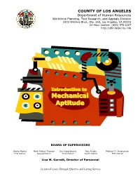 Mechanical Aptitude