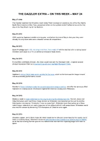The Dazzler Extra – on This Week – May 24