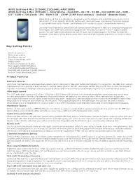 Key Selling Points
