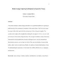 1 Media Ecology