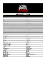 03.12.13 GGB Master Set List.Xlsx