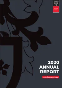 Swinburne Annual Report 2020