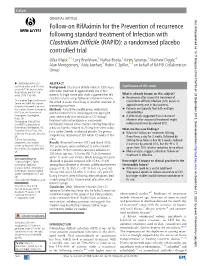 Clostridium Difficile