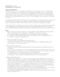 Design One Project Three Introduced March 18. Due April 15. Typeface