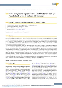 Facies Analysis and Depositional Model of the Serravallian-Age Neurath Sand, Lower Rhine Basin (W Germany)