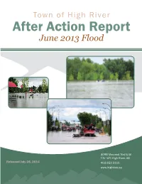 High River Flood After Action Report