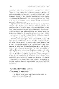 Virtual Reality As Plot Device: Cyberspace to Metaverse