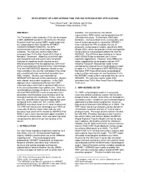 10.5 Development of a Wrf-Aermod Tool for Use in Regulatory Applications