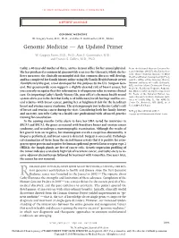 An Updated Primer