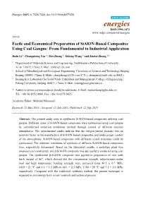 Facile and Economical Preparation of Sialon-Based Composites Using Coal Gangue: from Fundamental to Industrial Application